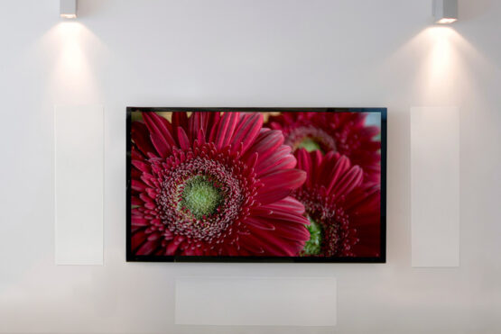 Portfolio: Home Theatre with vanishing speakers