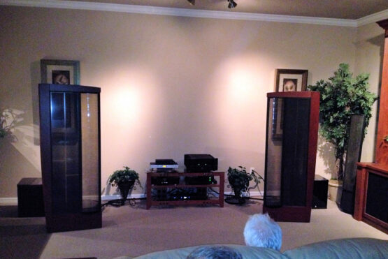 Portfolio: Martin Logan Art Speakers Setup