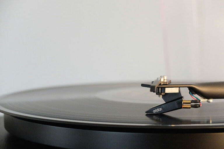 Vinyl Record Playing